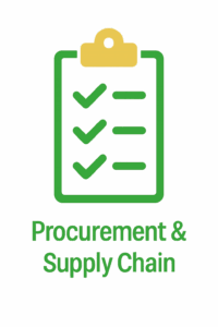 Procurement & Supply Chain Icon